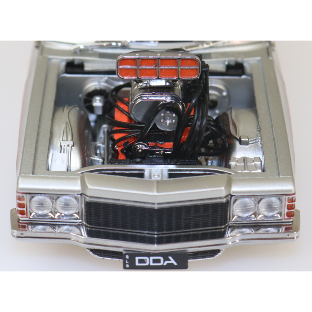Custom Silver Holden HZ Panelvan, 1:24 Scale Diecast Car
