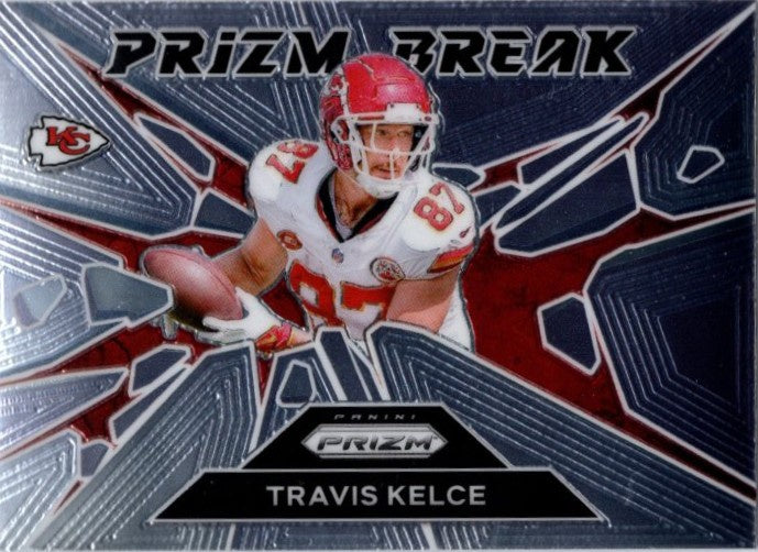Travis Kelce, Prizm Break, 2024 Panini Prizm Football NFL