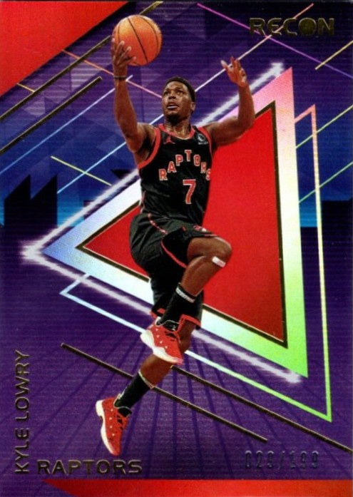 Kyle Lowry, Red Holo, 2020-21 Panini Recon Basketball NBA