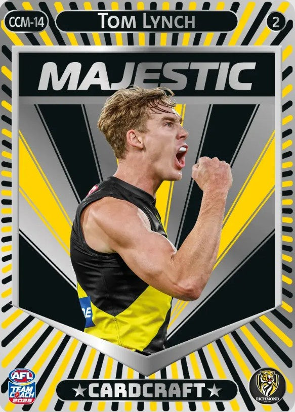 Tom Lynch, CCM-14-2, Majestic Card Craft, 2025 Teamcoach AFL