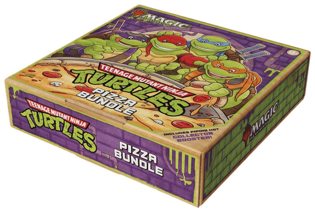 Magic the Gathering Teenage Mutant Ninja Turtles Pizza Bundle