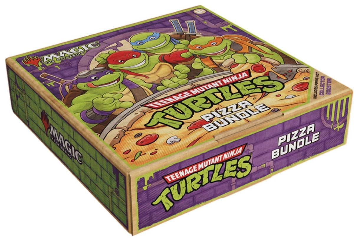 Magic the Gathering Teenage Mutant Ninja Turtles Pizza Bundle