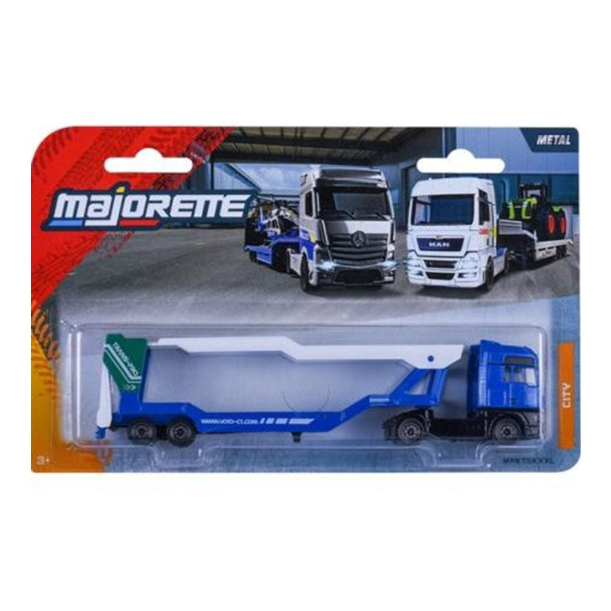 Majorette Transporter - MAN TGX XXL - TRANS PRO, 1:87 Scale Diecast Truck