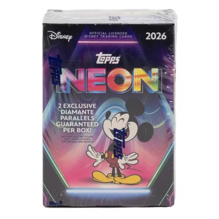 2026 Topps Disney Neon Blaster Box
