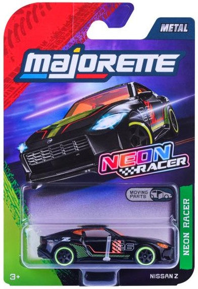 Nissan Z - Majorette: Neon Racer Premium Car, 1:64 Scale Diecast Car