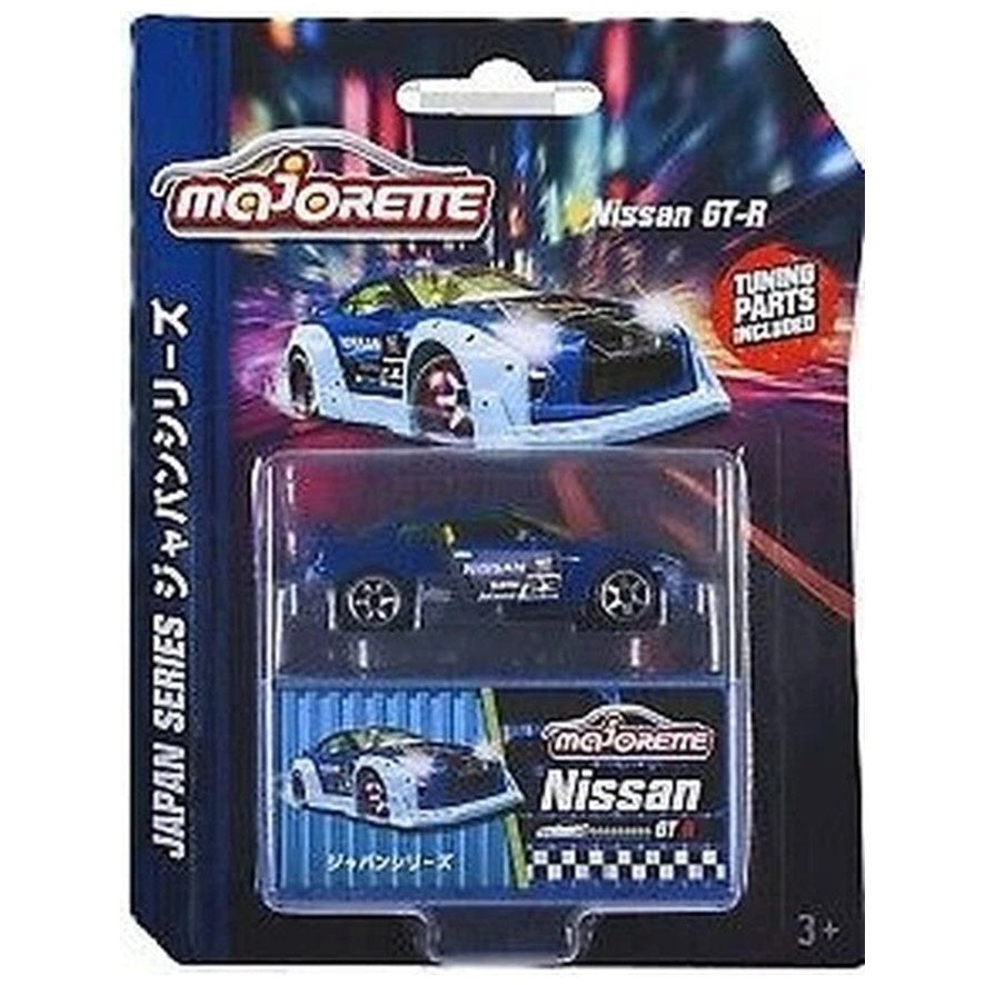 Majorette - Nissan GT-R - Japan Series Deluxe, 1:64 Scale Diecast Car