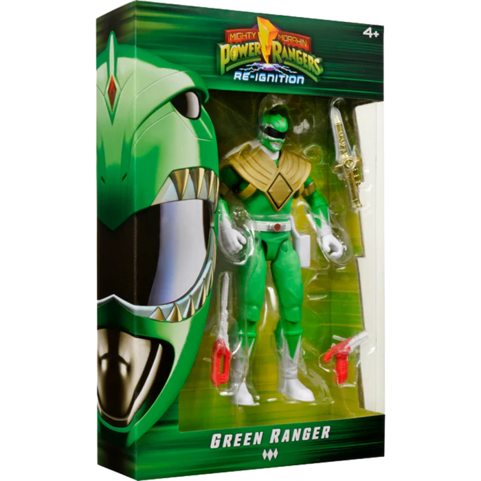 Mighty Morphin Power Rangers Re-Ignition 6 Action Figure Box Set