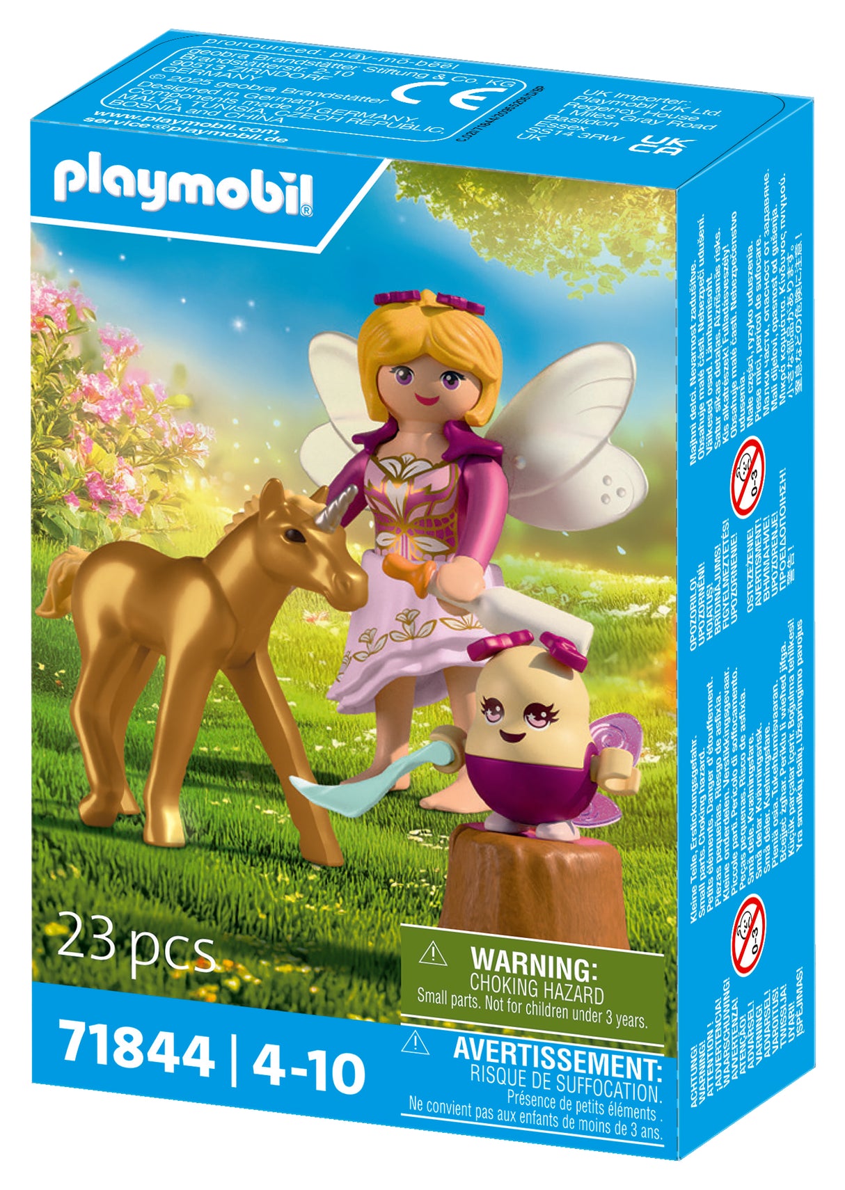 Playmobil 71844 - Golden Unicorn Foal with Fairy