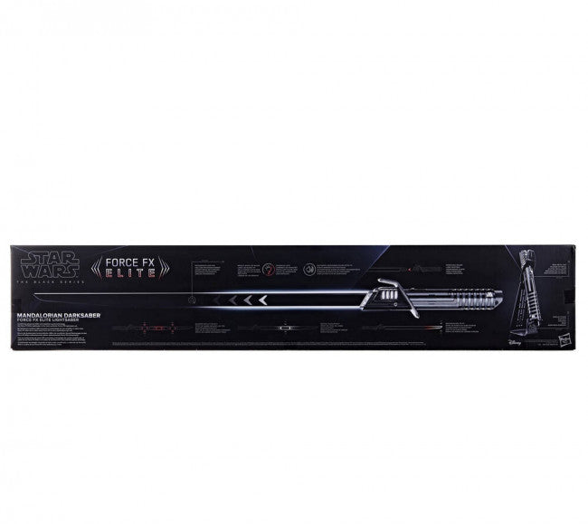 Star Wars The Black Series Force FX Elite - Mandalorian Darksaber, 1:1 Scale Life Sized Replica