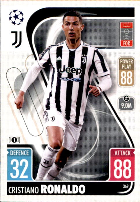 Cristiano Ronaldo, 2021-22 Topps Match Attax UEFA Champions & Europa League