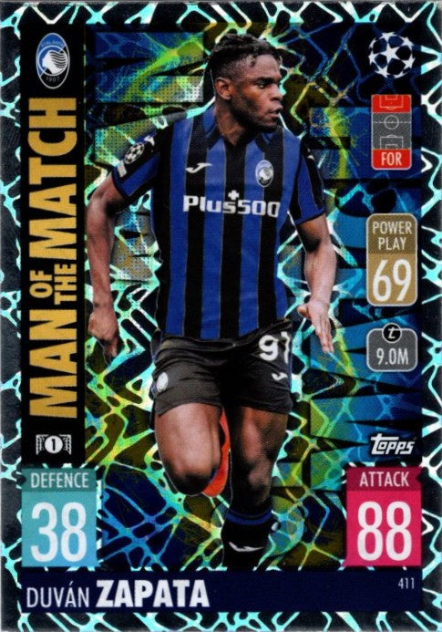 Duvan Zapata, Man of the Match, 2021-22 Topps Match Attax UEFA Champions & Europa League