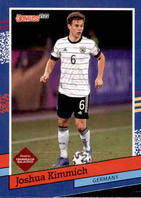 Joshua Kimmich, 1991 Tribute, 2021-22 Panini Donruss Soccer Road To FIFA World Cup Qatar