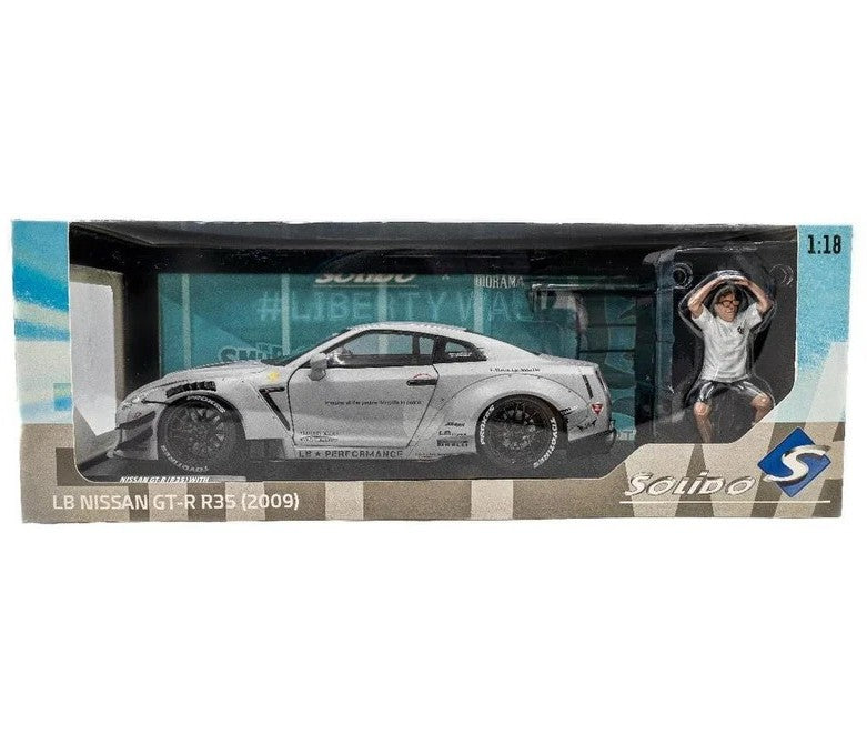 2024 Nissan Skyline GT-R (R35) w/Liberty Walk Body Kit, 1:18 Scale Diecast Car