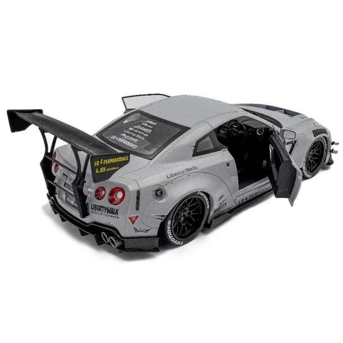2024 Nissan Skyline GT-R (R35) w/Liberty Walk Body Kit, 1:18 Scale Diecast Car