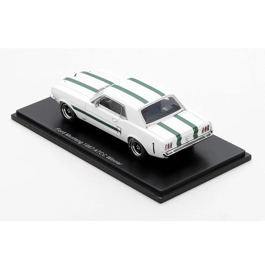 Spark SP277, FORD MUSTANG - 1967 ATCC WINNER - GEOGHEGAN - 1:43 Scale Resin Model Car