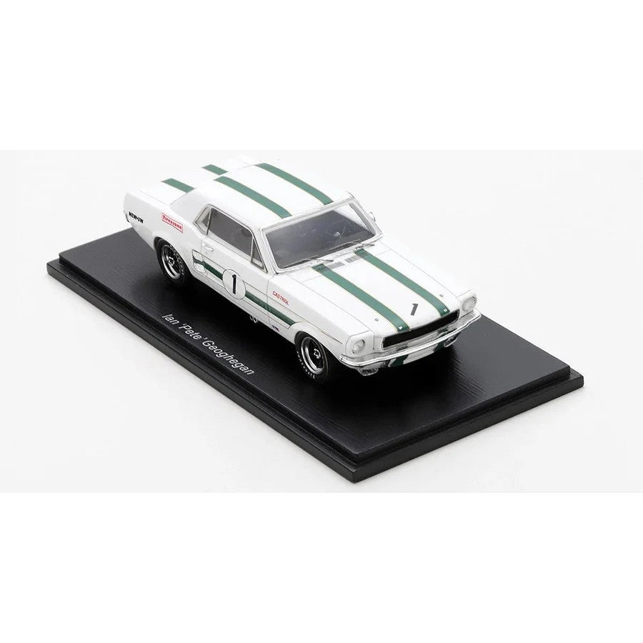 Spark SP279, FORD MUSTANG - 1969 ATCC WINNER - GEOGHEGAN - 1:43 Scale Resin Model Car