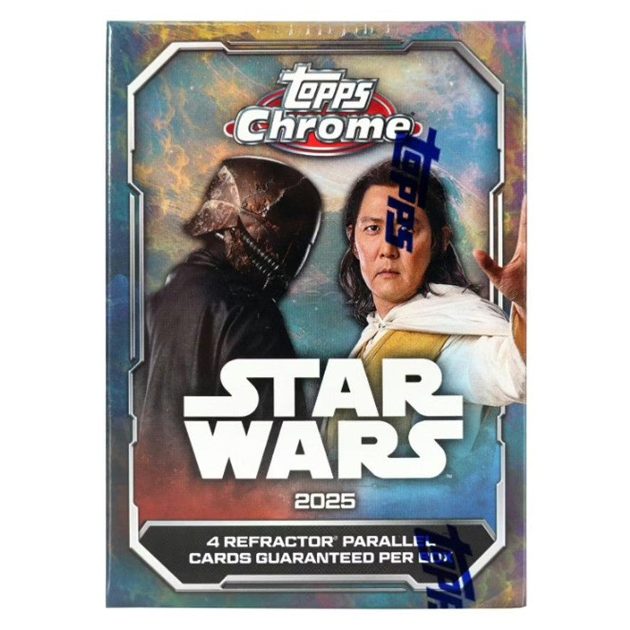 2025 Topps Chrome Star Wars 8-Pack Blaster Box