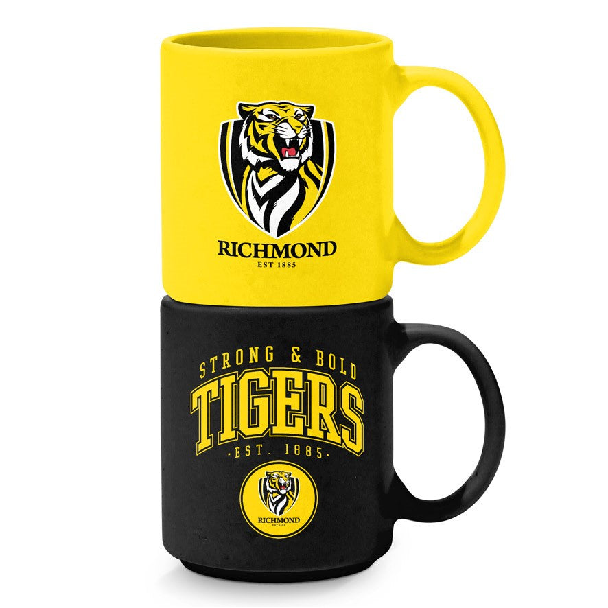 Richmond Tigers Stackable Ceramic Mugs