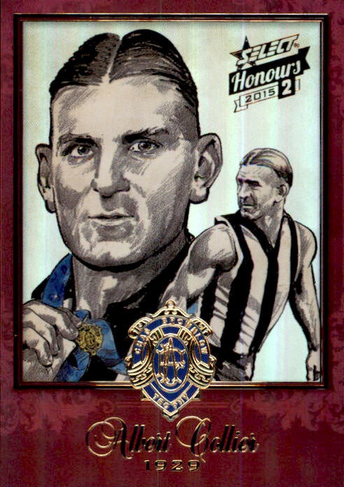 Albert Collier, Brownlow Sketch, 2015 Select AFL Honours 2