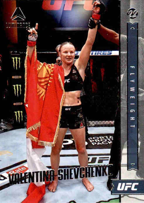 Valentina Shevchenko, Luminance, 2022 Panini Chronicles UFC