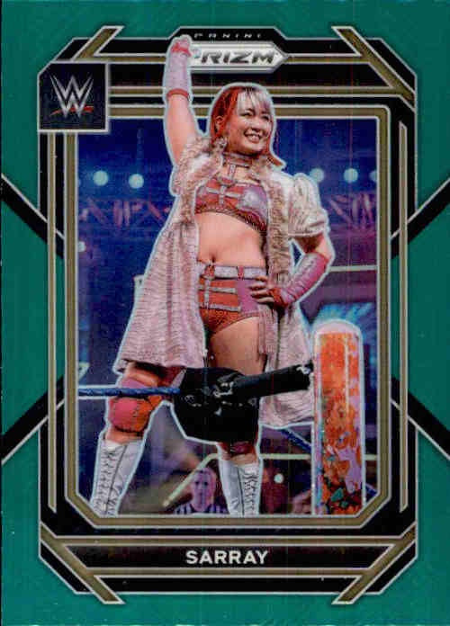 Sarray, Green Prizm, 2023 Panini Prizm WWE Wrestling