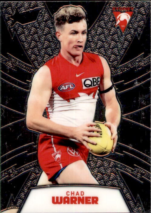 Chad Warner, LTR160, Luminous Thunderbolt Refractor, 2024 Select AFL Footy Stars