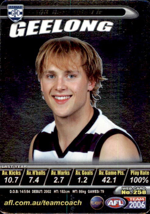 Gary Ablett Jr, Silver, 2006 Teamcoach AFL