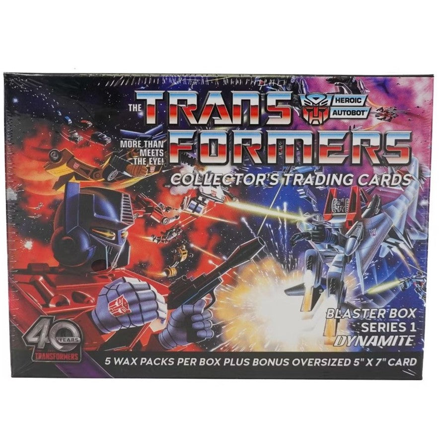 TRANSFORMERS 40th Anniversary Blaster Box