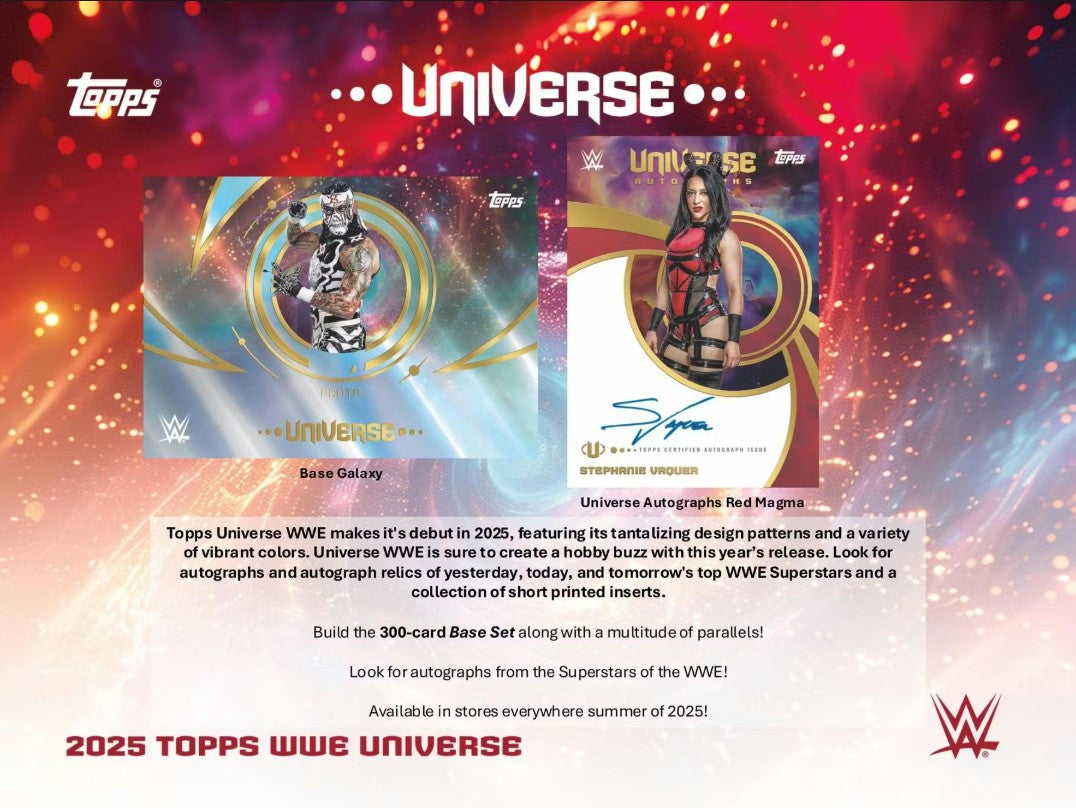 2025 Topps WWE Universe Wrestling Blaster Box
