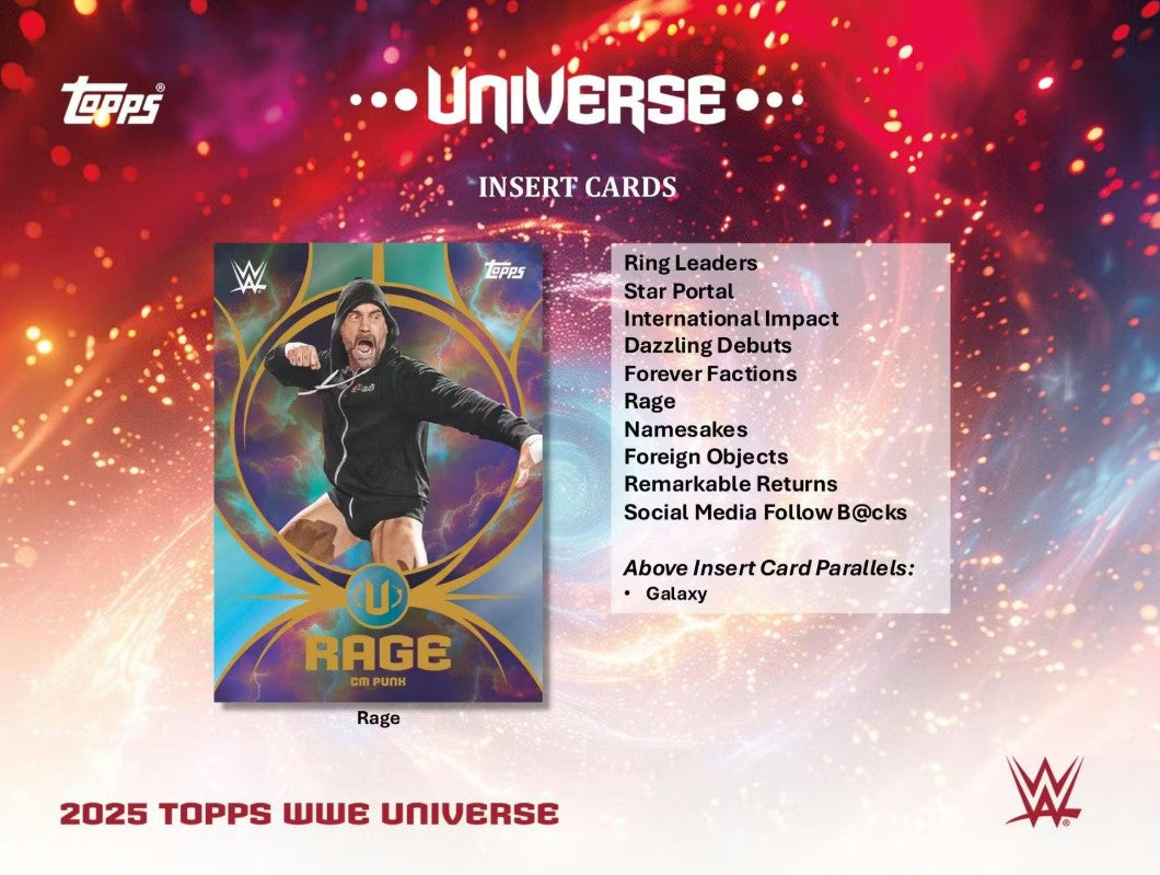 2025 Topps WWE Universe Wrestling Blaster Box