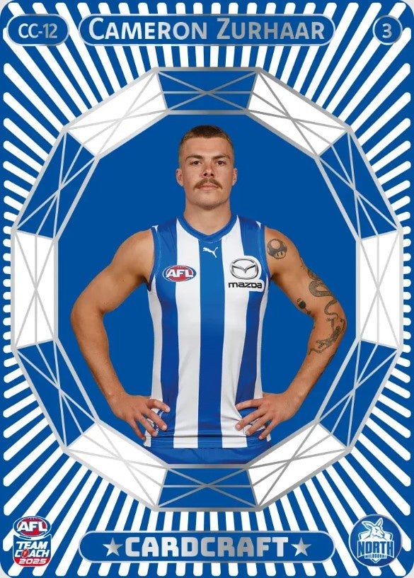 Cameron Zurhaar, CC-12-3, Card Craft, 2025 Teamcoach AFL