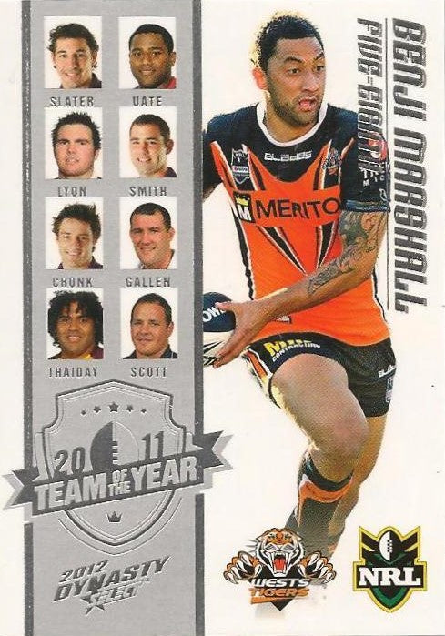 Benji Marshall, Team of the Year, 2012 Select NRL Dynasty