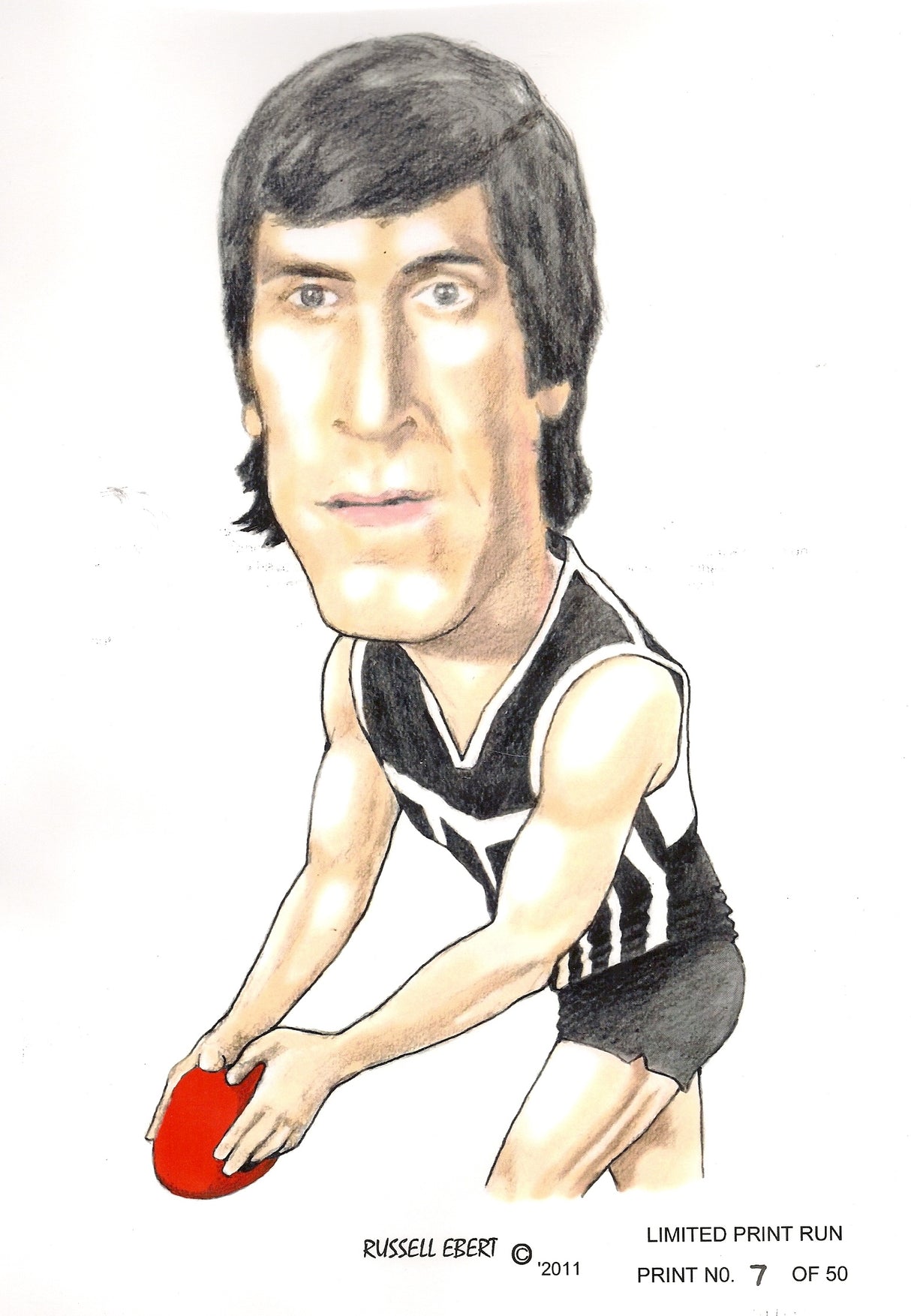 Russell Ebert, GregsArt A4 Print