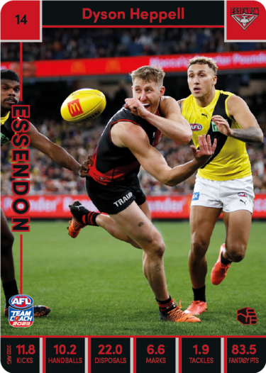 2023 Teamcoach AFL Common Cards - Cards 1 to 100 - Pick Your Card