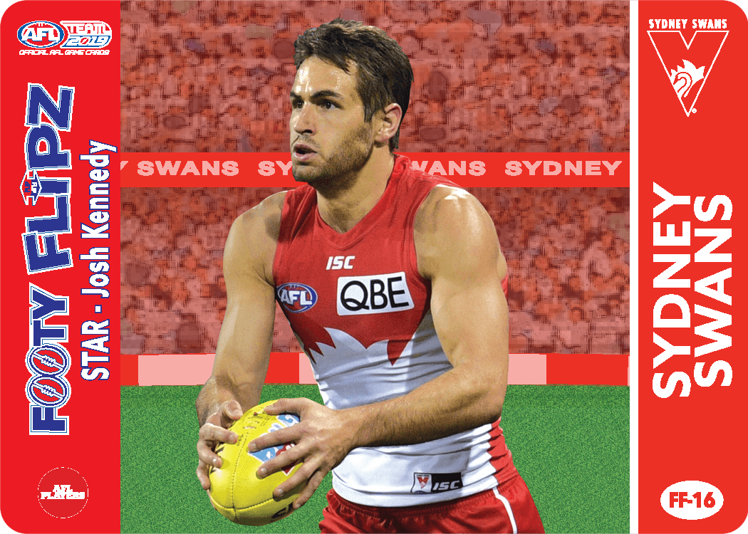 Josh Kennedy & Michael O'Loughlin, Footy Flipz, 2019 Teamcoach AFL