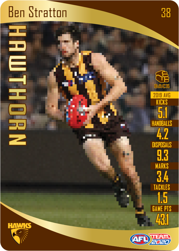 Ben Stratton, Gold, 2020 Teamcoach AFL