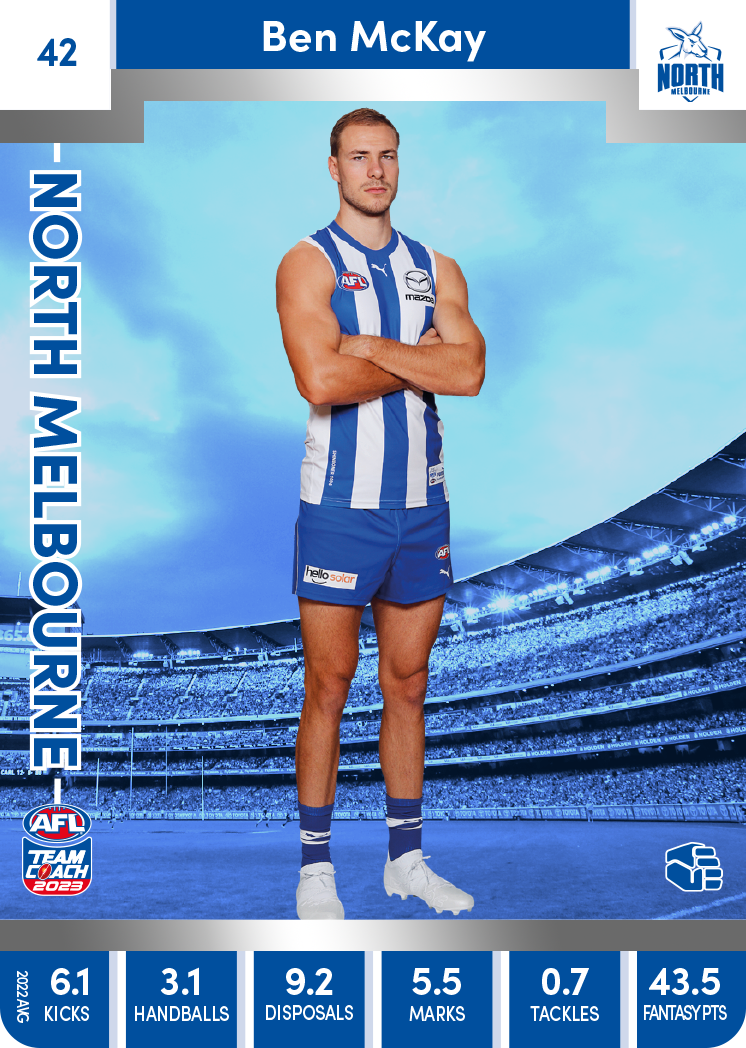 Ben McKay, 42, Silver Parallel, 2023 Teamcoach AFL