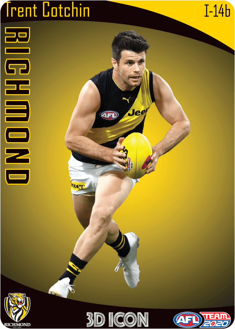Trent Cotchin, 3D Icon, 2020 Teamcoach AFL