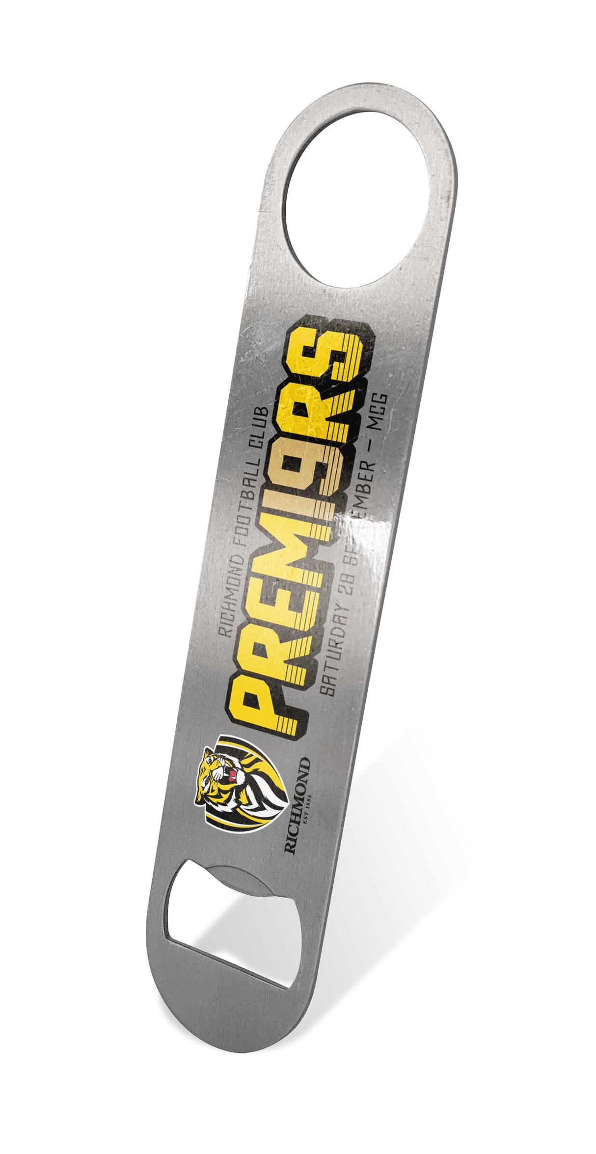 Richmond Tigers 2019 Premiers Premiership AFL Stainless Steel Bottle Opener