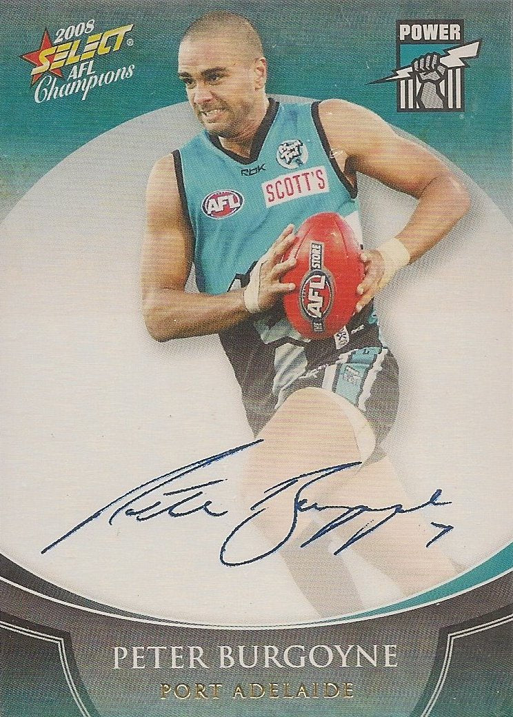 Port Adelaide Power, Blue Signature Team Set, 2009 Select AFL Champions