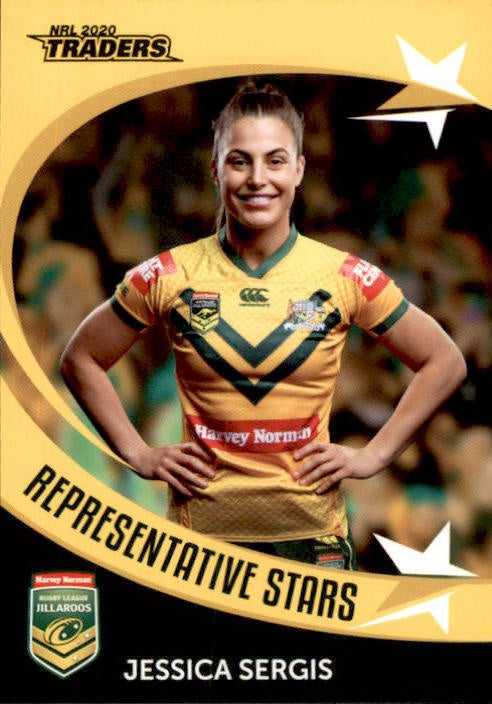 RS16 Jessica Sergis, Representative Stars, 2020 TLA Traders NRL