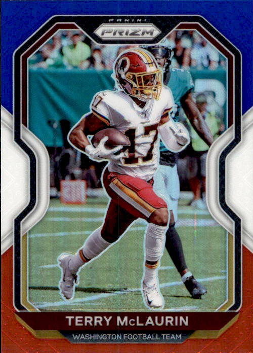 Terry McLaurin, Red White Blue Prizm, 2020 Panini Prizm Football NFL
