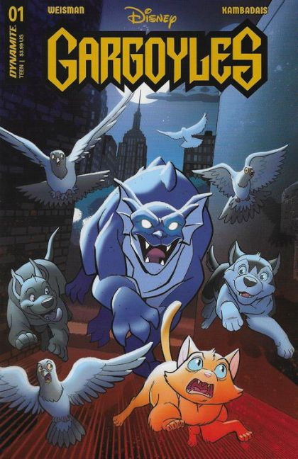 Disney Gargoyles #1, Fleecs Variant Comic