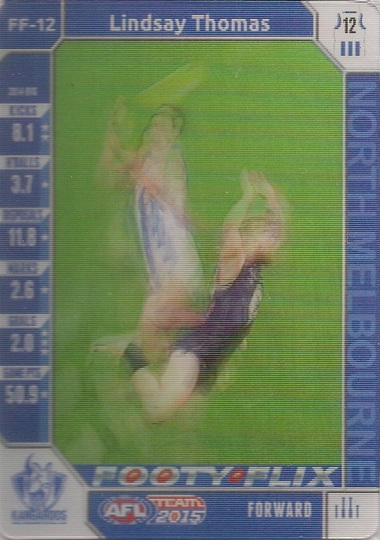 Lindsay Thomas, Footy Flix, 2015 Teamcoach AFL