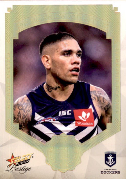 Michael Walters, Brownlow Vote Getters, 2020 Select AFL PRESTIGE Footy Stars