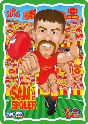 Sam Collins, 3D Footy Oddbodz, 2023 Teamcoach AFL
