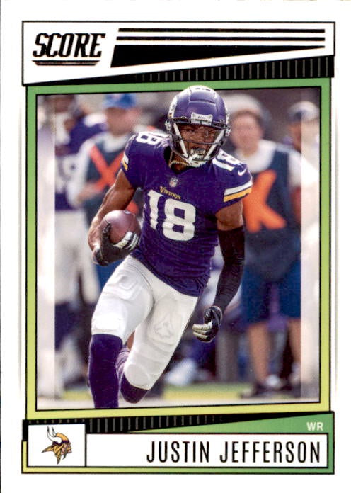 Justin Jefferson, 2022 Panini Score Football NFL