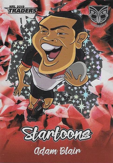 Adam Blair, Red Startoons, 2019 TLA/ESP Traders NRL
