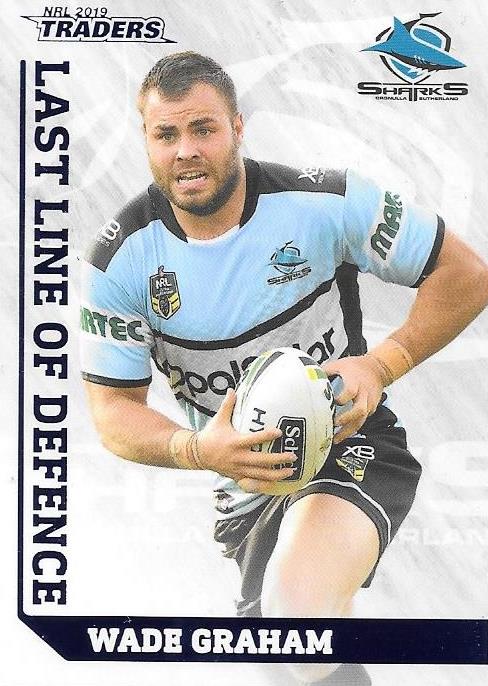 Wade Graham, Last Line of Defence, 2019 TLA/ESP Traders NRL