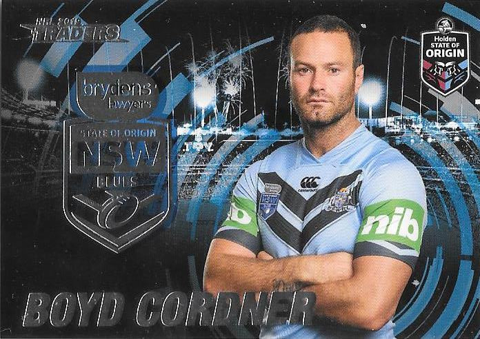 Boyd Cordner, Origin, 2019 TLA/ESP Traders NRL